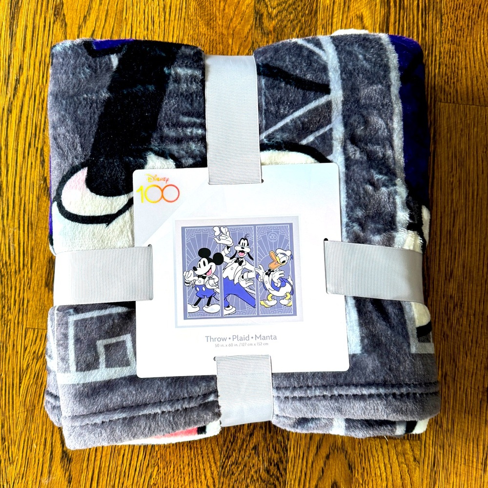 Brand new Disney 100 years blanket